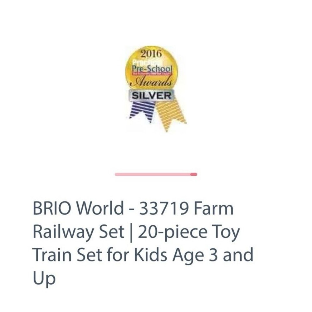 BRIO Farm Railway Set 20 Piece Interactive Train Set Kids Age 3+ #33719 - Picture 11 of 12